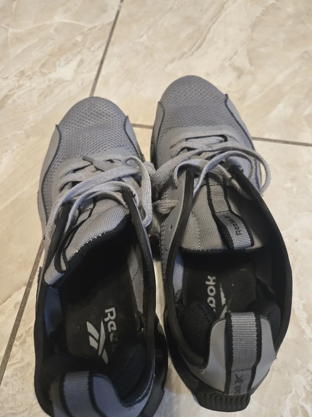 Reebok Men's Athletic Sneakers - Gray and Black